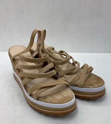 Salto anabela Pelle Moda Kortez espadrille | Bege | Feminino 9.5 - Imagem 1 de 4