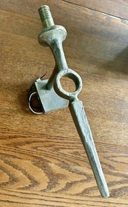 New Pottery Barn Easton Forged-Iron Brass Gold Sconce Lamp, No Shade - Picture 1 of 5