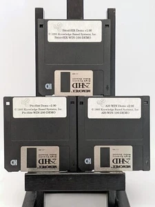 SmartER V1.0 ProSim V2.0 AIO Win V2.0 demo: solo disco 3,5" / software vintage 1993 - Foto 1 di 5