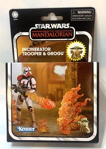 Hasbro Star Wars: The Mandalorian - Incinerator Trooper & Grogu Action Figure - Picture 1 of 3