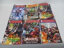 Lot of 6 Marvel Previews Comics Magazines