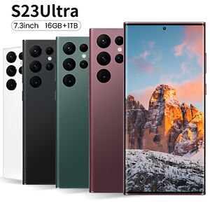 S23 Ultra Smartphone 7.3" 16GB+1T 5G Unlocked Android 13 Mobile Phones 6800mAh