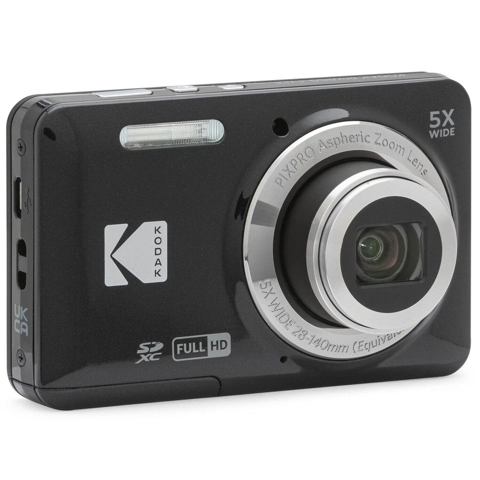 Kodak Pixpro FZ55 16MP Digitalkamera - Schwarz - Bild 1 von 1