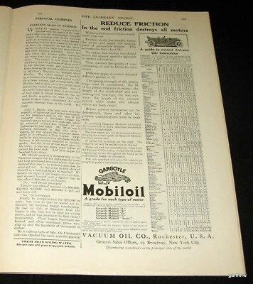 BASEBALL TEAM OWNERS 1912 PROFILES CUBS GIANTS PIRATES & TIGERS + PERU RUBBER - Image 1 of 2