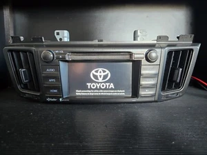 13-14-15-16 TOYOTA RAV4 RADIO STEREO CD PLAYER TOUCH SCREEN, 86140-0R100 - Picture 1 of 13