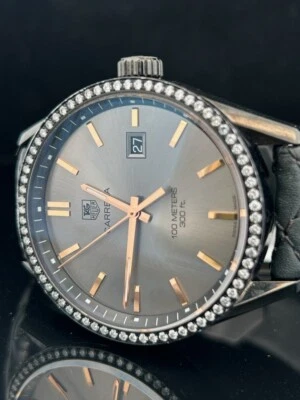 Tag Heuer / CARRERA / CARA DELEVINGNE / CUARZO / RELOJ / DIA. BISEL /REF#WAR101b Foto 1 de 4