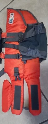 Outward Hound Dog Life Jacket - Size M Orange Ripstop Nylon - Image 1 of 2