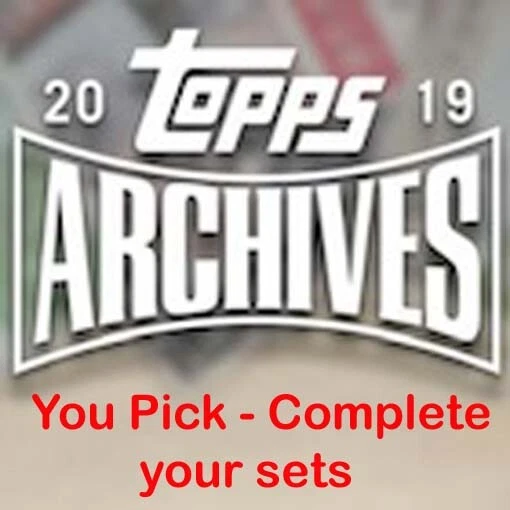 2019 Topps Archives Singles  - #201 to #300 - YOU PICK - Complete your set - Image 1 of 1