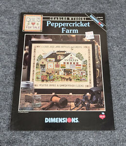 Dimensions PEPPERCRICKET FARM #298 Counted Cross Stitch ©1998 Charles Wysocki