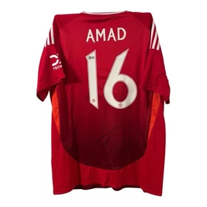 Amad Diallo signiertes Shirt AFTAL GENAUER FOTOBEWEIS TRIKOT MANCHESTER UNITED UTD - Bild 1 von 6