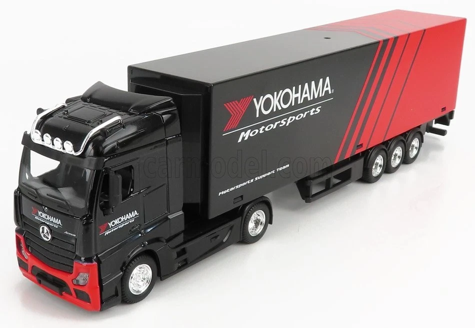1/43 BURAGO - MERCEDES BENZ - ACTROS 2 GIGASPACE TRUCK YOKOHAMA 18-31460YOK-3148 - Immagine 1 di 1