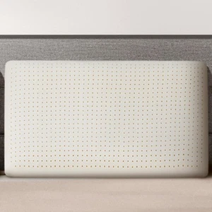 Talalay 100% Natural Premium Latex Pillow, Queen Bed Pillow with Removable Co... - Picture 1 of 7