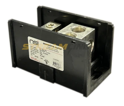 NSi AL-R2-M4 Power Distribution Block, 600Vac, 760A, 2 Primary, 4 Secondary - Image 1 of 4