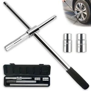 25'' Heavy Duty Extended Lug Wrench with Blow Storage Case, 4 Way Tire Iron N... - Picture 1 of 7