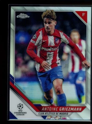 2021-22 Topps Chrome UEFA Champions League #171 Antoine Griezmann Refractor - Image 1 of 2