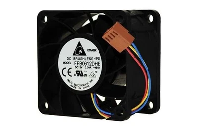 Delta FFR0612DHE PWM 4 hilos extrema alta velocidad 13000 rpm 60x60x38MM Foto 1 de 3