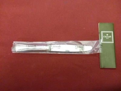 1 Coltello Da Tavola In Metallo Argentato Christofle Spatours In Blister Aperto - Immagine 1 di 4