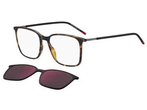 Gafas de Sol Hugo HG 1270/CS HAVANA/RED CLIP ON 53/17/145 para hombre - Imagen 1 de 4