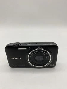 Sony Cyber-shot DSC-WX7 Digital Camera 16.2MP Black 5x Optical Zoom - Picture 1 of 6