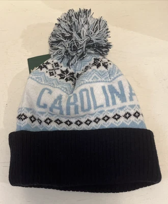 Gorro de tacón alquitranado de Carolina del Norte con pompón talla única sombrero de Legacy Foto 1 de 4