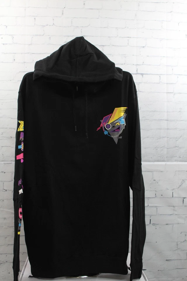 Neff Scooter Pullover Hoodie, Men's Size Large, Black New - Image 1 of 1