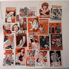 1989 KITCHEN SINK PRESS 20TH ANNIVERSARY CARD SET OF 36 Spirit Omaha Cat Dancer