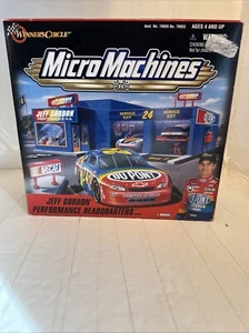 Vintage 1999 Micro Machines Jeff Gordon Performance Headquarters PlaySet NASCAR - Picture 1 of 23