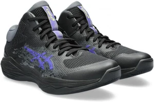 ASICS Basketball Shoes NOVA FLOW 2 1063A071 Black Blue Violet US7.5(25.5cm) - Picture 1 of 8