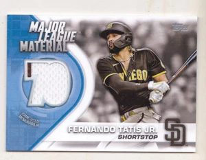2021 Topps Update Fernando Tatis Jr. Jersey Major League Material 2 Color Padres - Picture 1 of 1