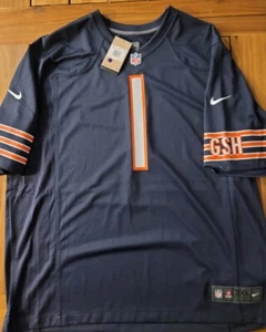 Camiseta Nike de los Chicago Bears NFL #1 Justin Fields - Nueva con etiquetas para hombre 3XL - Imagen 1 de 2