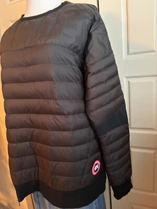 Canada Goose Bowron jacket Black Pull over Sz L down filled, Quilted - Picture 1 of 17