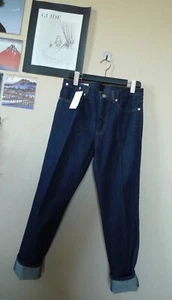 New With Tags Dries Van Noten Mid Rise Perry Indigo Denim Jeans 28 - Picture 1 of 10