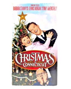 Christmas in Connecticut (VHS) Sealed Copy Original 1945 Black and White 102 Min - Picture 1 of 6