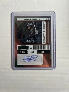 2022 Chronicles Contenders Draft Ticket Auto #PT-JP Jairo Pomares /50 SSP Card - Picture 1 of 2