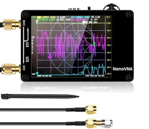 Nano VNA Vector Network Analyzer 50KHz-900MHz Antenna Analyzer 2.8" Touch Screen - Picture 1 of 9