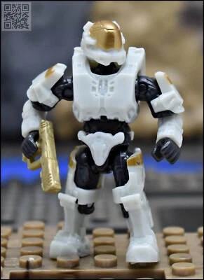 HALO MEGA BLOKS CONSTRUX SPARTAN KELLY-087 MINI FIGURE GYG59 RAZORBACK BLITZ - Image 1 of 4