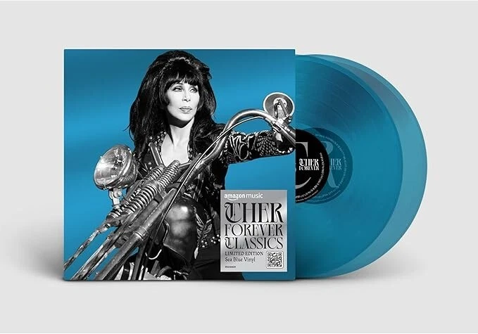 Cher - Forever Classics - Double Sea Blue Vinyl LP - BRAND NEW SEALED MINT - Image 1 of 2