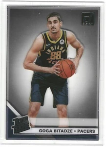 2019-20 Donruss Clearly Goga Bitadze Rated Rookie Indiana Pacers #67 - Picture 1 of 2