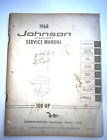 1968 Johnson 100 Hp Omc Outboard Service Shop Manual Jm-6812 Free 1St Class