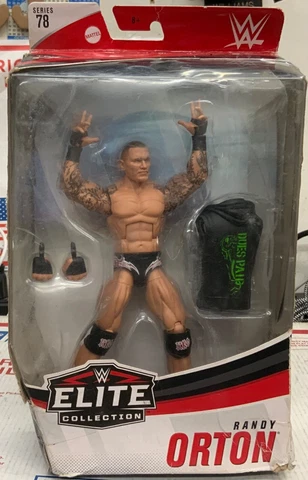 Mattel WWE RANDY ORTON Elite Collection Series78 Wrestling Action Figure Bad Box Cover