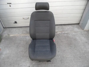 Audi A6 4B C5 Passenger Seat Front Right With Sitzhezung Fabric Grey - Picture 1 of 5