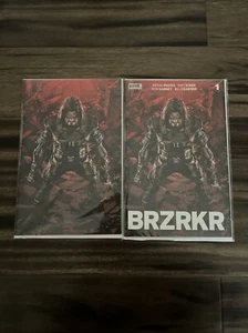 BRZRKR #1 (¡Boom! 2021) Scorpion Comics B Ngu variante virgen y comercial certificado de autenticidad 42/666 - Imagen 1 de 2