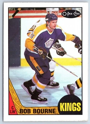 BOB BOURNE 1987-88 O-PEE-CHEE 87-88 NO 167 EX+/EXMINT            42399 - Image 1 of 2