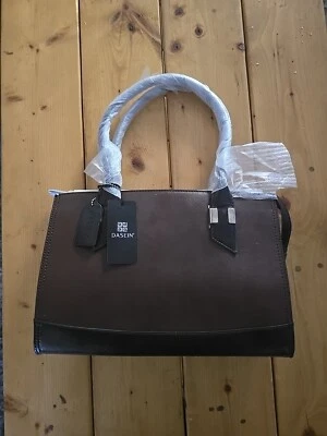 Bolsas femininas de couro marrom dasein - Imagem 1 de 4