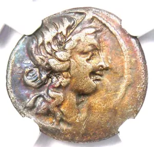 Julius Caesar AR Denarius Silver Venus Roman Coin 46 BC - Certified NGC VF - Picture 1 of 4