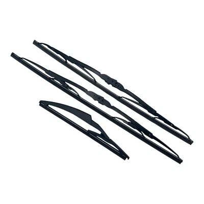 Juego de 3 escobillas limpiaparabrisas delanteras y traseras Bosch para MINI Cooper 2005-2011 Foto 1 de 4