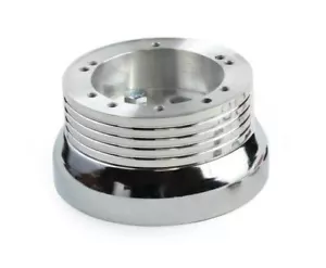 5 & 6 Hole Steering Wheel Polished Hub Adapter Ford Mercury - Picture 1 of 3
