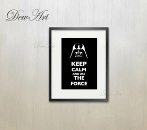 Star Wars Darth Vader wall art print 8 x 10 " collage wall print home decor - Picture 1 of 2