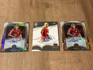 2022-23 Topps Museum /50 + /299 Dirk Kuyt Archival Auto & Another Auto Liverpool - Picture 1 of 5