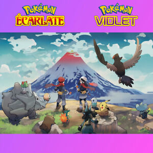Tous les Pokemons Shiny au choix 6iv et personnalisé - POKEMON VIOLET / ECARLATE